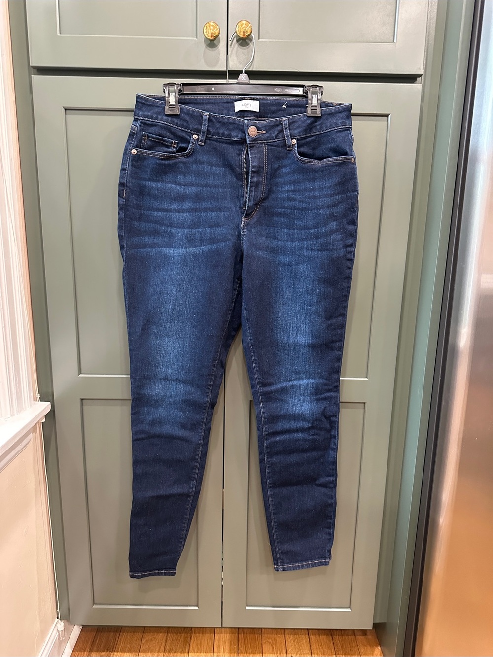 Loft curvy skinny jeans